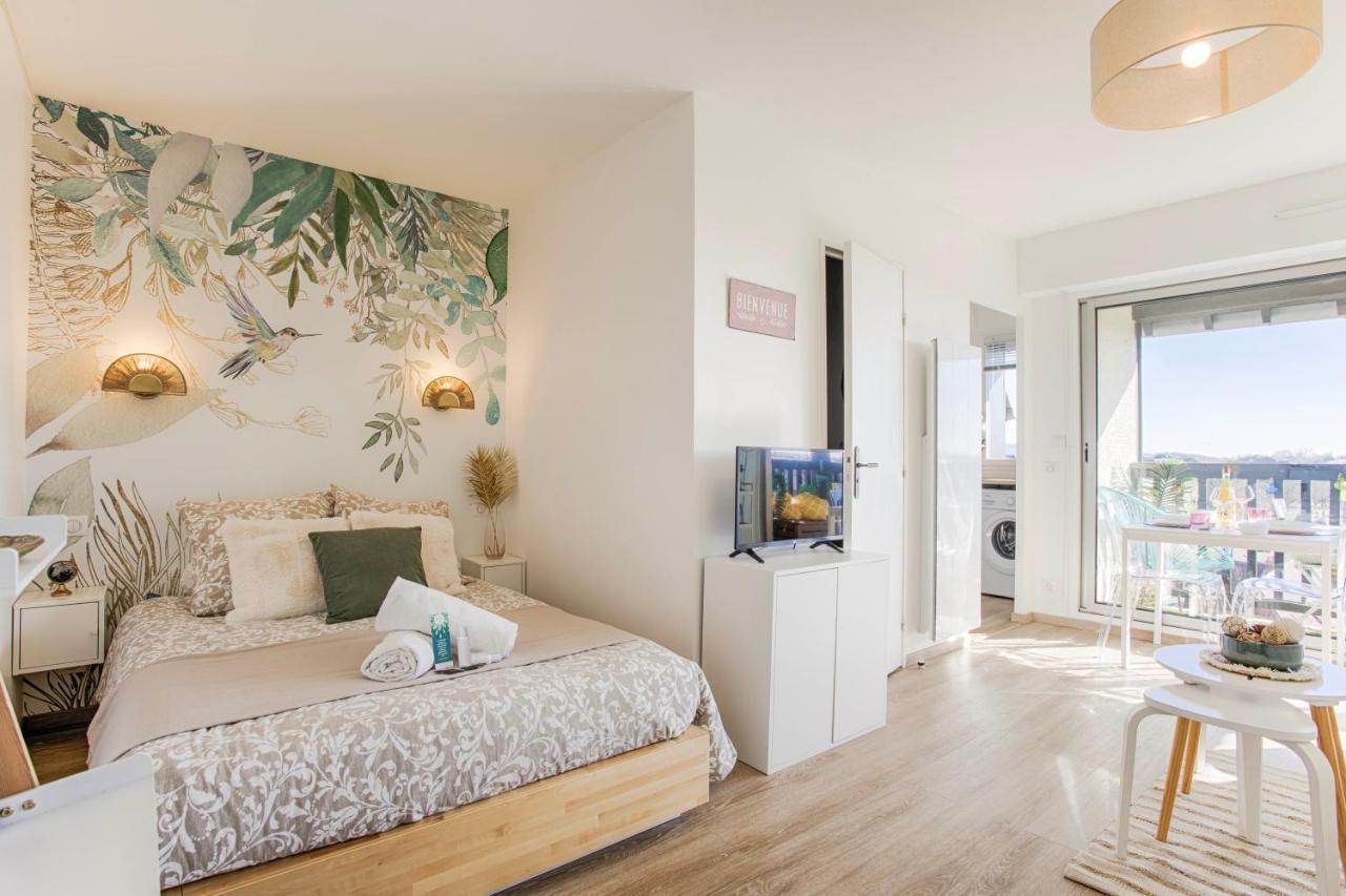 Appartement Cosy Avec Vue Imprenable Sur Cabourg - Acces Direct Plage - Proche Centre Ville מראה חיצוני תמונה